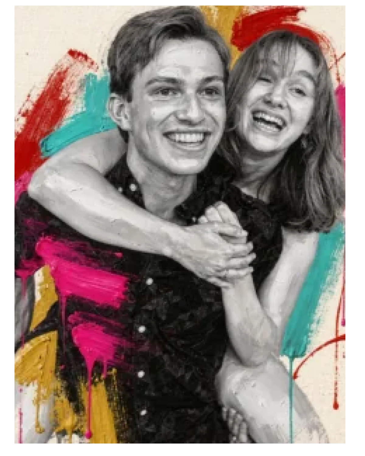 Affiche personnalisée - Votre photo en illustration style graffiti