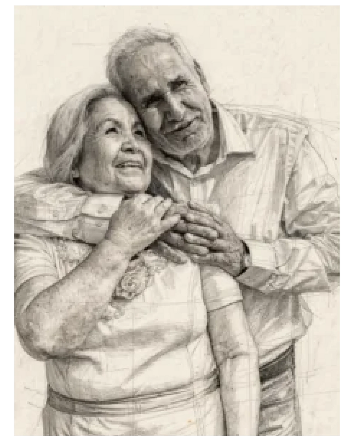 Affiche personnalisée - Votre photo en illustration Croquis de carnet d’artiste