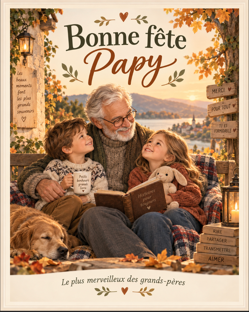 Fête des grands-pères : quelle est son origine et comment célébrer Papy ?