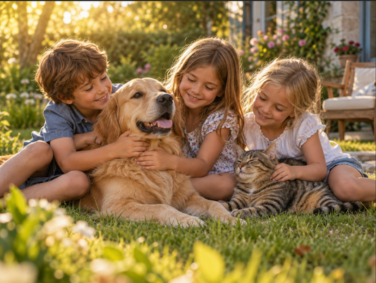 Animaux de compagnie et enfants : pourquoi grandir avec un animal peut être si bénéfique