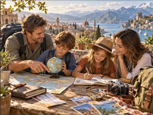 Faire le tour du monde avec ses enfants : le voyage peut-il remplacer l’école traditionnelle ?