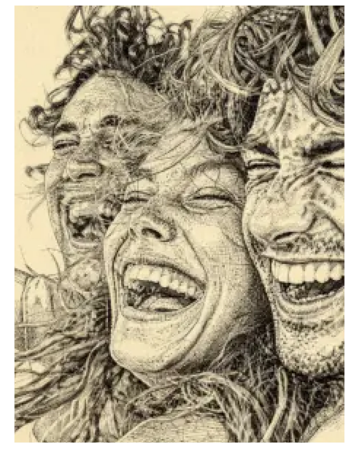 Affiche personnalisée  - Votre photo  en illustration Gravure contemporaine