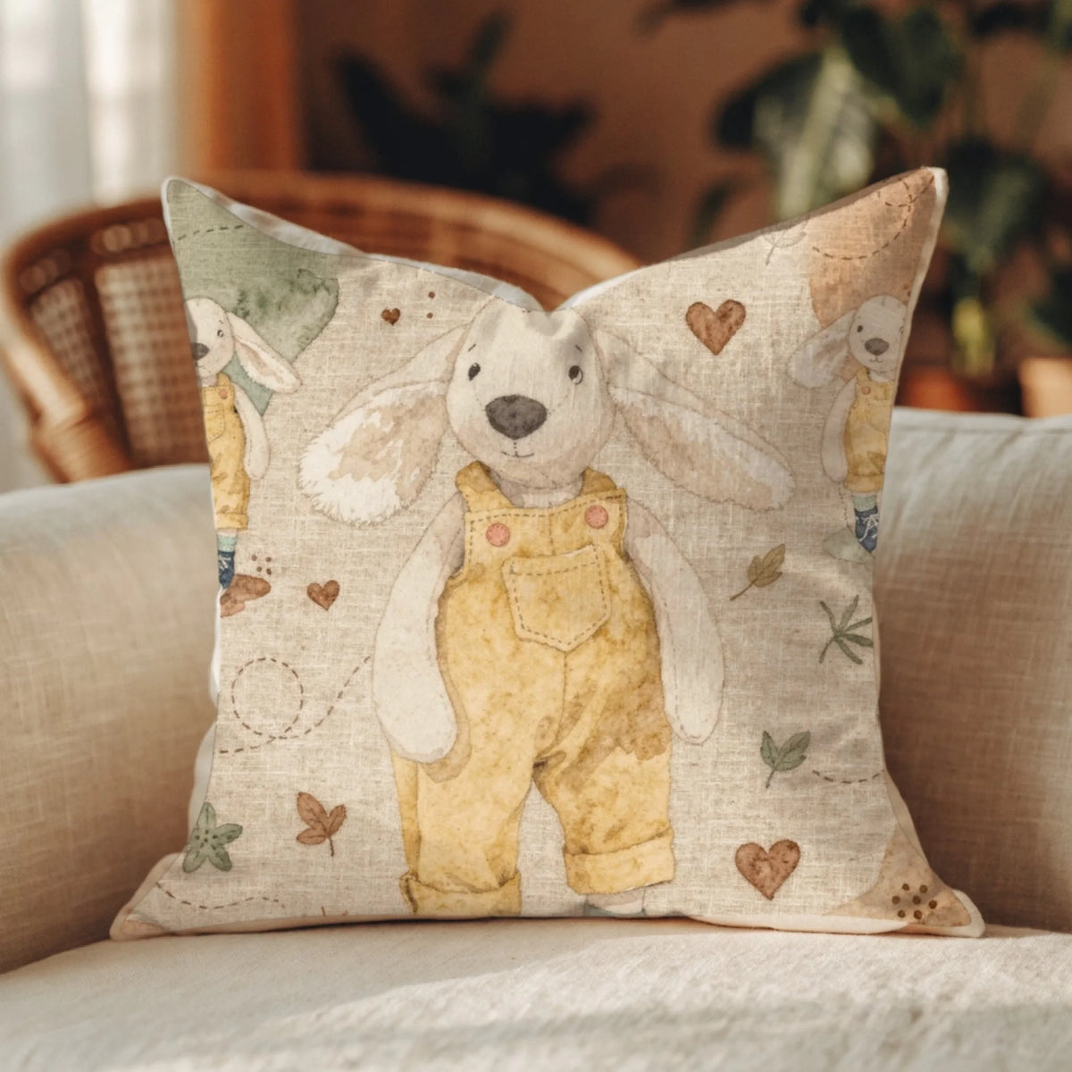 coussin-lapin-salopette