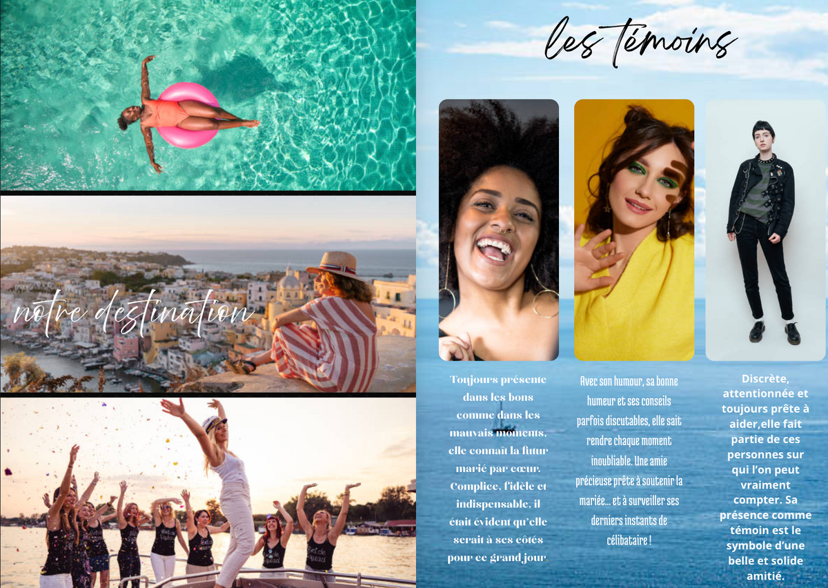 Magazines enterrement de vie de jeune fille (EVJF)