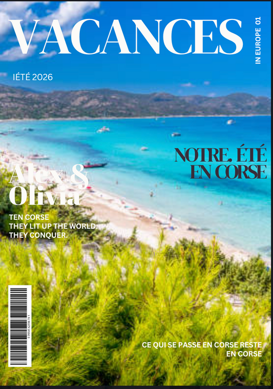 magazines voyages personnalisé vacances en Corse