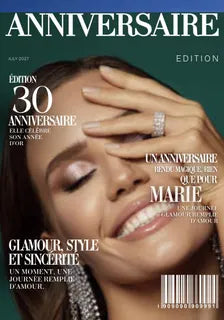 Magazines Anniversaire personnalisée 42 pages